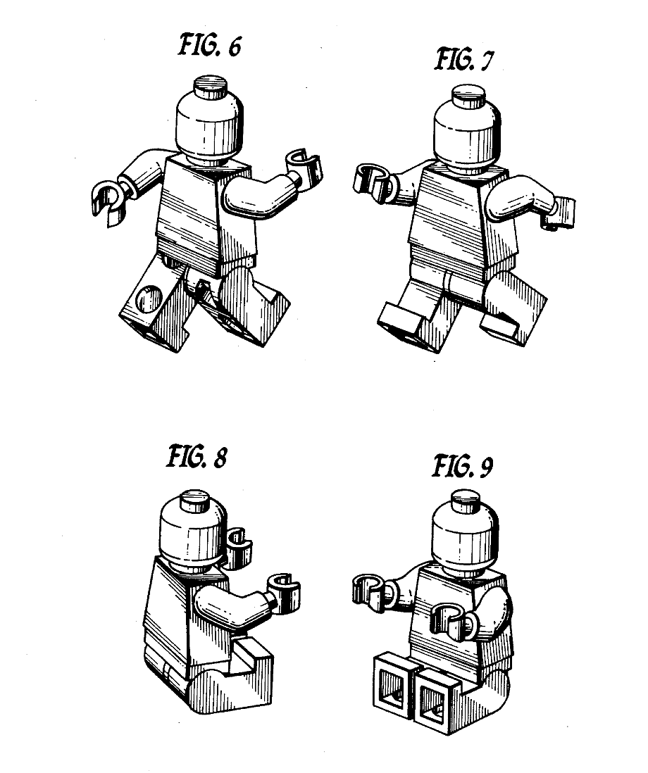 Image to claim patent LEGO